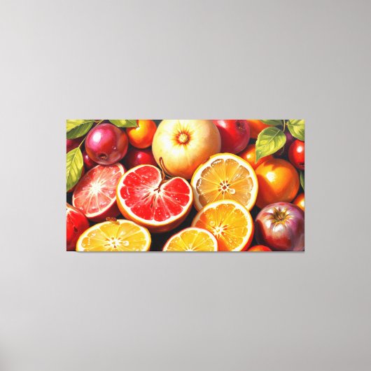 人生の果実7 キャンバスプリント (正面)