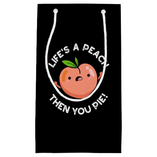 人生の桃その後あなたパイフルーツプンダーク スモールペーパーバッグ (正面)