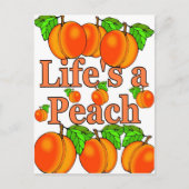 人生の桃 ポストカード (正面)