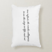 人生の次の演技アクセント枕 アクセントクッション (正面(垂直))