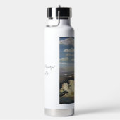 人生の水びんの中で美しいものを覚えている ウォーターボトル (右面)