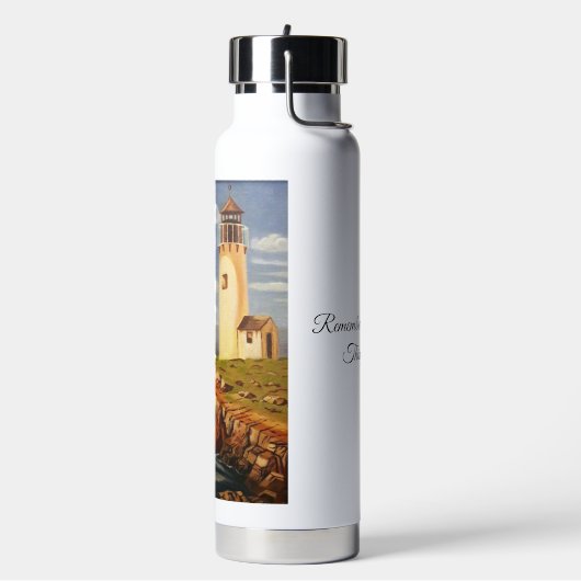 人生の水びんの中で美しいものを覚えている ウォーターボトル (左面)