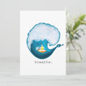 人生の波に乗る サンキューカード (スタンド正面)