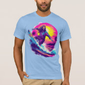 人生の波を通してイエスと共に Tシャツ (正面)