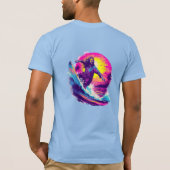 人生の波を通してイエスと共に Tシャツ (裏面)