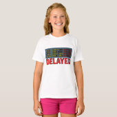 人生の物語の遅延旅行 Tシャツ (正面フル)