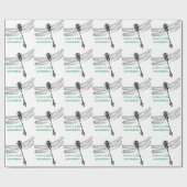 人生の珍しいトンボ ラッピングペーパー (フラット)