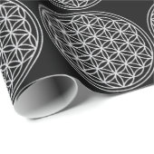 人生の白の花 ラッピングペーパー (ロールコーナー)