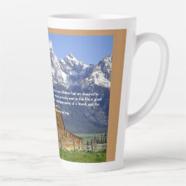 人生の皮肉 カフェラテマグ