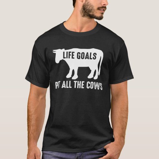 人生の目標 Tシャツ (正面)
