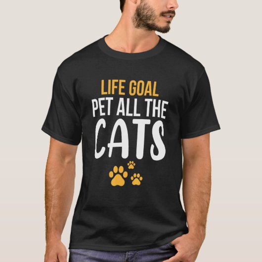 人生の目標 Tシャツ (正面)