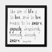 人生の目的 マグネット (正面)