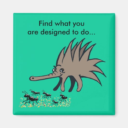 人生の目的 マグネット (正面)