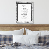 人生の祈りの言葉 キャンバスプリント (インサイチュ (寝室))