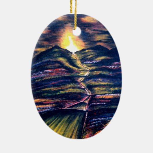 人生の祈りの言葉 セラミックオーナメント (裏面)