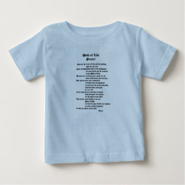 人生の祈りの言葉 ベビーTシャツ