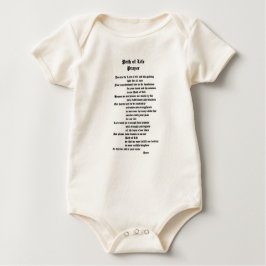 人生の祈りの言葉 ベビーTシャツ