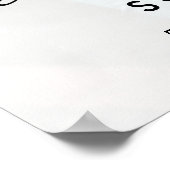 人生の祝いのための葬儀・追悼 現代の写真 ポスター (角)