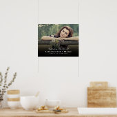 人生の祝祭 フォト葬儀 横型 ポスター (キッチン)