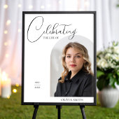 人生の祝祭 フォト ミニマル スクリプト 記憶 ポスター