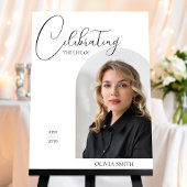 人生の祝祭 フォト ミニマル スクリプト 記憶 ポスター