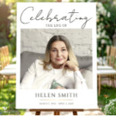 人生の祝祭 - 追悼写真葬儀 ポスター