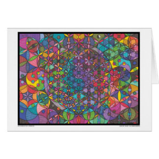 人生の神の目カードの禅の花