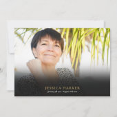 人生の祭典 フォトコラージュ 招待状 (裏面)