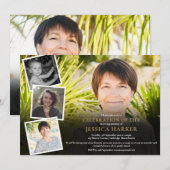 人生の祭典 フォトコラージュ 招待状 (正面/裏面)