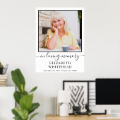 人生の祭典 ミニマル写真 ポスター (ホームオフィス)