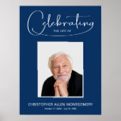 人生の祭典 葬儀 フォト ポスター (正面)