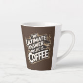 人生の究極の答えは…コーヒーラテマグ カフェラテマグ (右)