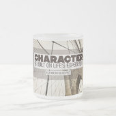 人生の経験を基に構築 フロストグラスマグカップ (中央)