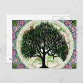 人生の繁栄の木 ポストカード (正面/裏面)