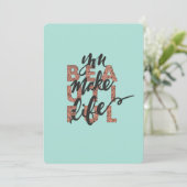 人生の美しいカードを作図解入りの、写真付きのる カード (スタンド正面)