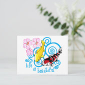 人生の美しさ ポストカード (スタンド正面)