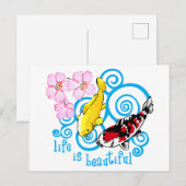 人生の美しさ ポストカード (正面/裏面)