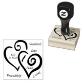 人生の考え ラバースタンプ (押印)