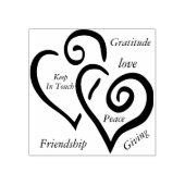 人生の考え ラバースタンプ (インプリント)