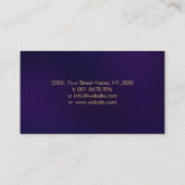 人生の脳樹 – カラフル葉 名刺 (裏面)