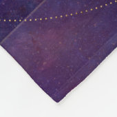 人生の花のメルカバ – 聖幾何学 フリースブランケット (角)