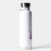 人生の花、チャクラ、女神の水のボトルを飲む ウォーターボトル (右面)