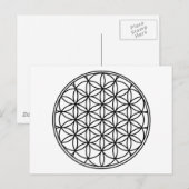 人生の花 ポストカード (正面/裏面)