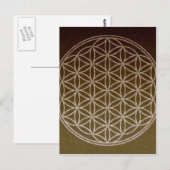 人生の花 ポストカード (正面/裏面)