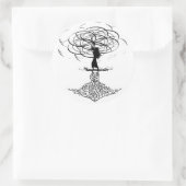 人生の花 ラウンドシール (バッグ)