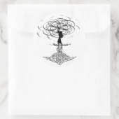 人生の花 ラウンドシール (バッグ)