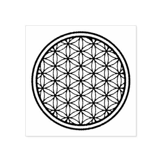 人生の花 ラバースタンプ (インプリント)