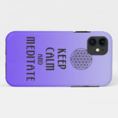 人生の花 – 保静とめい想CALM Case-Mate iPhoneケース (裏面(横))