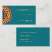 人生の花 名刺 (正面/裏面)