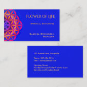 人生の花 名刺 (正面/裏面)